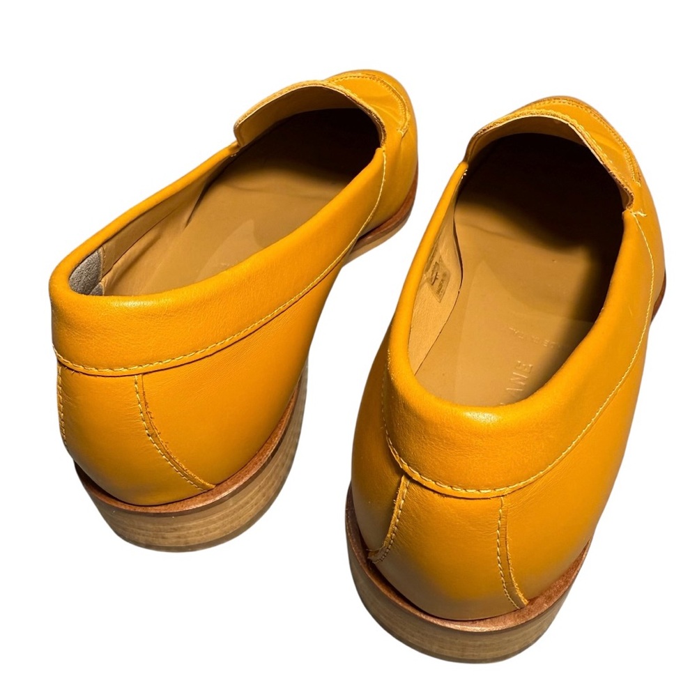 Everlane Women's Yellow Leather Loafers Size 9 or 9.5 Like New - Picture 10 of 11